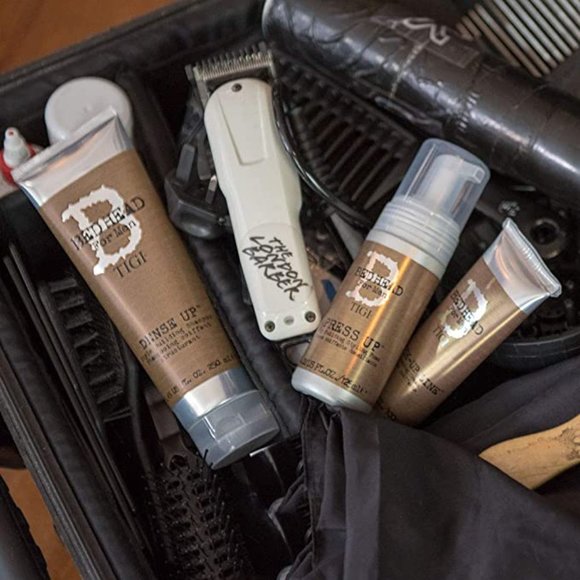 Bed Head for Men by Tigi Press Up Mens Thickening Mousse for Volume 125 ml - Picture 2 of 3